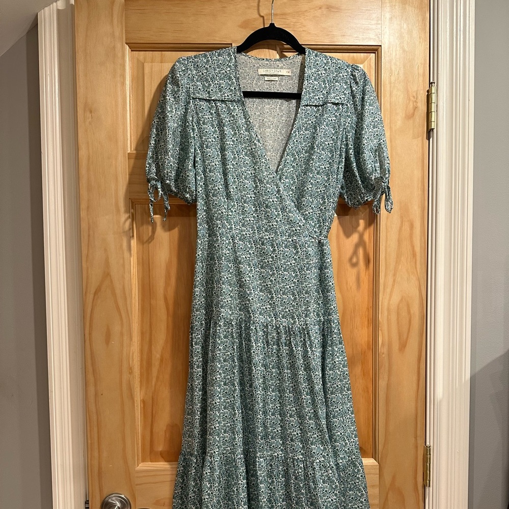 Christy Dawn Augusta Dress in Mint Blooming Meadow